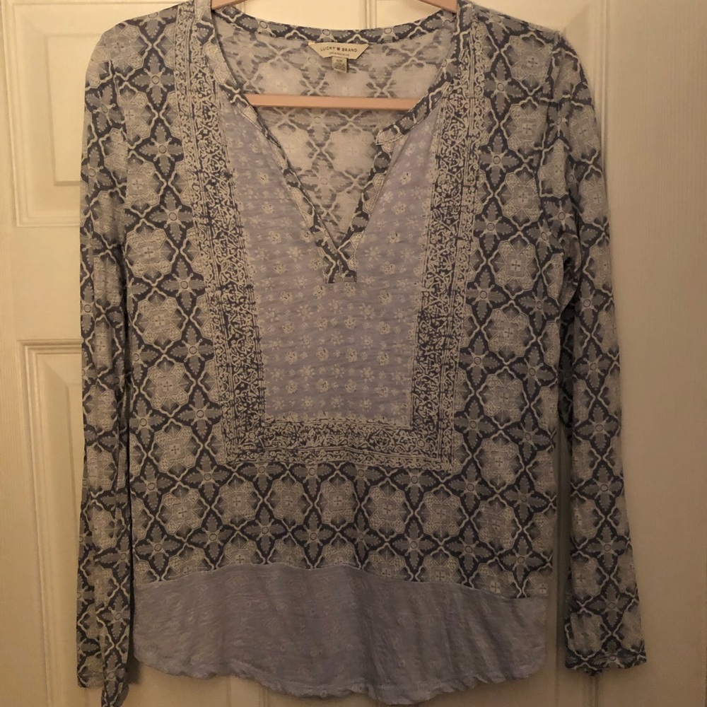 Lucky Brand Long Sleeve Top